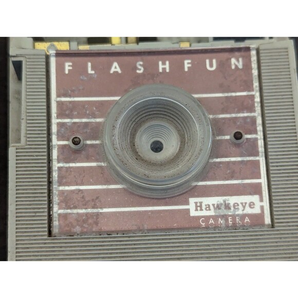 Kodak Hawkeye Flashfun Camera 1960s Main Housing Beige Vintage Inside Internal - Picture 6 of 6